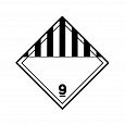 Знак опасности "Прочие опасные вещества и изделия" 9 класс